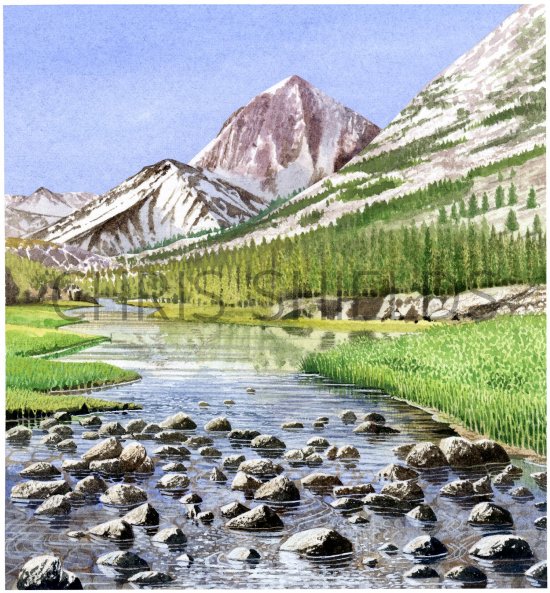 Illustration of Mountains (#2308)